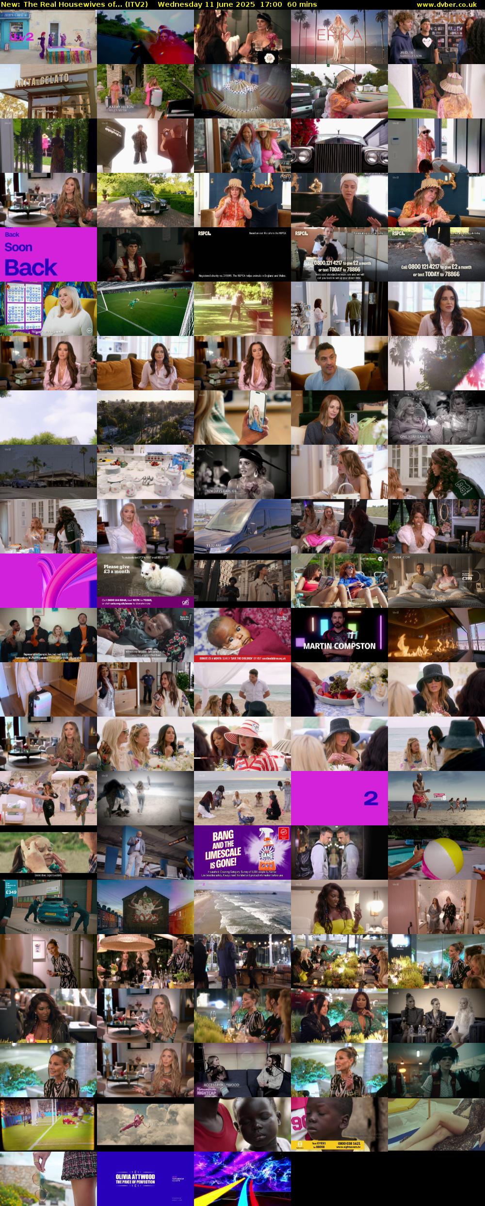 The Real Housewives of... (ITV2) Wednesday 11 June 2025 17:00 - 18:00