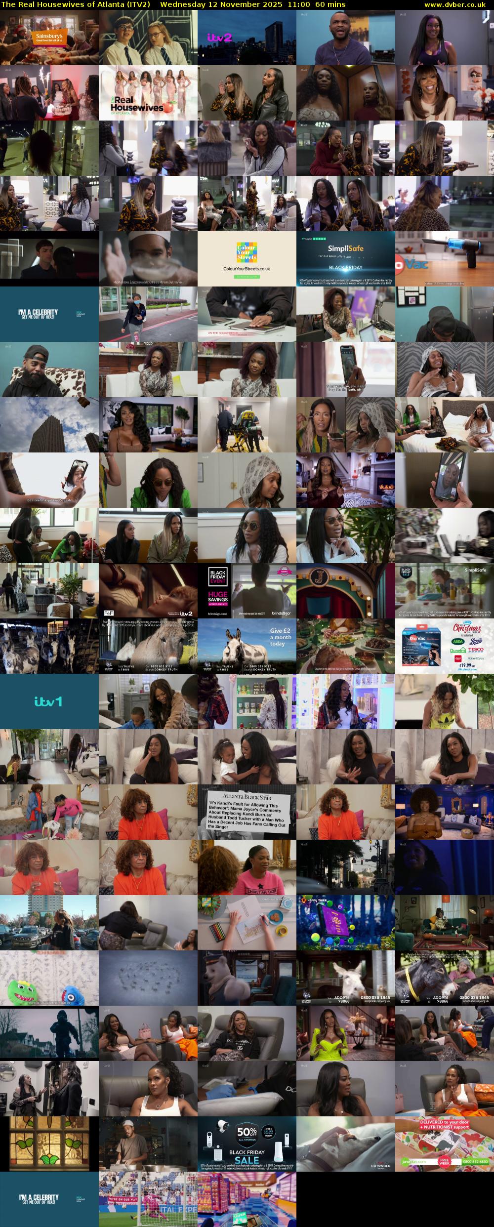 The Real Housewives of Atlanta (ITV2) Wednesday 12 November 2025 11:00 - 12:00