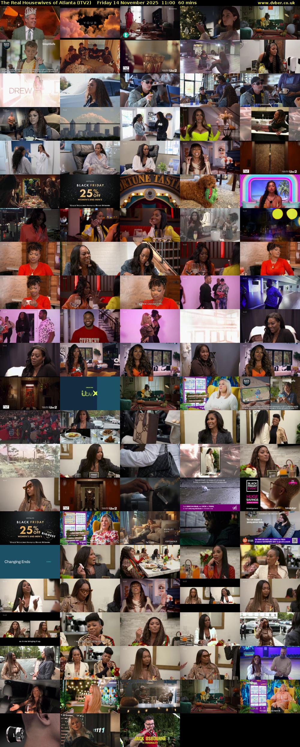 The Real Housewives of Atlanta (ITV2) Friday 14 November 2025 11:00 - 12:00