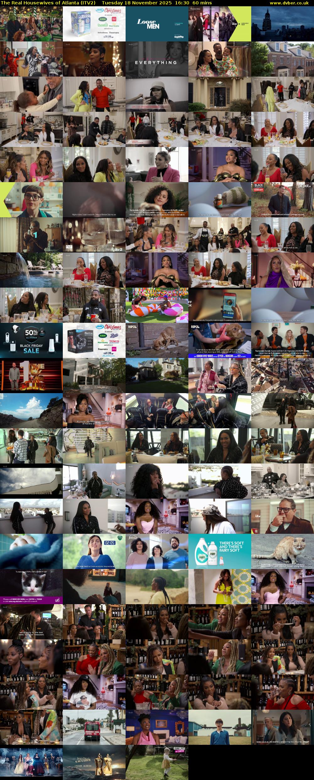 The Real Housewives of Atlanta (ITV2) Tuesday 18 November 2025 16:30 - 17:30