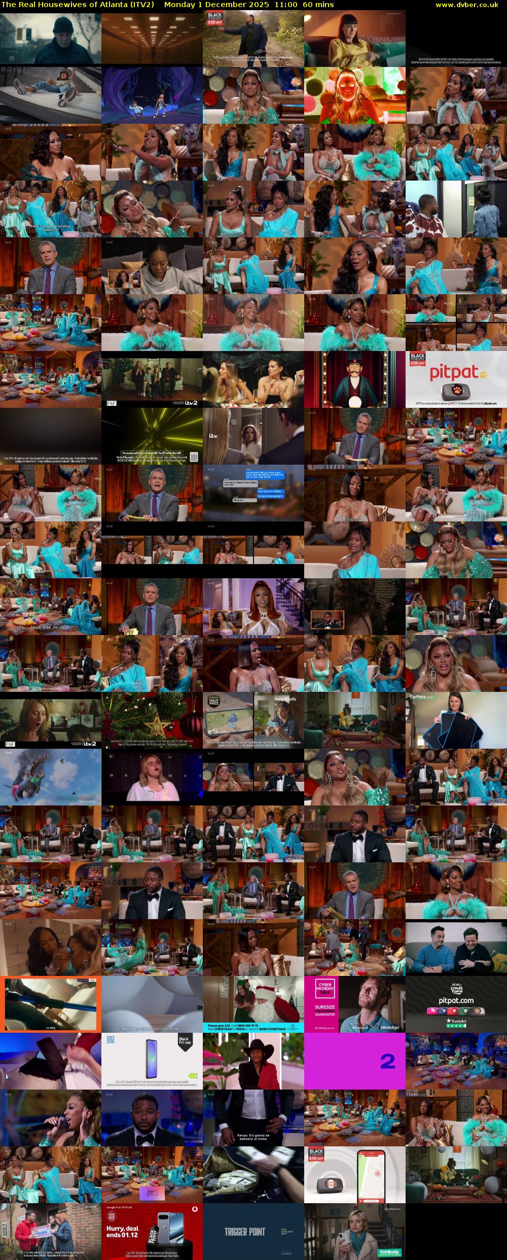 The Real Housewives of Atlanta (ITV2) Monday 1 December 2025 11:00 - 12:00