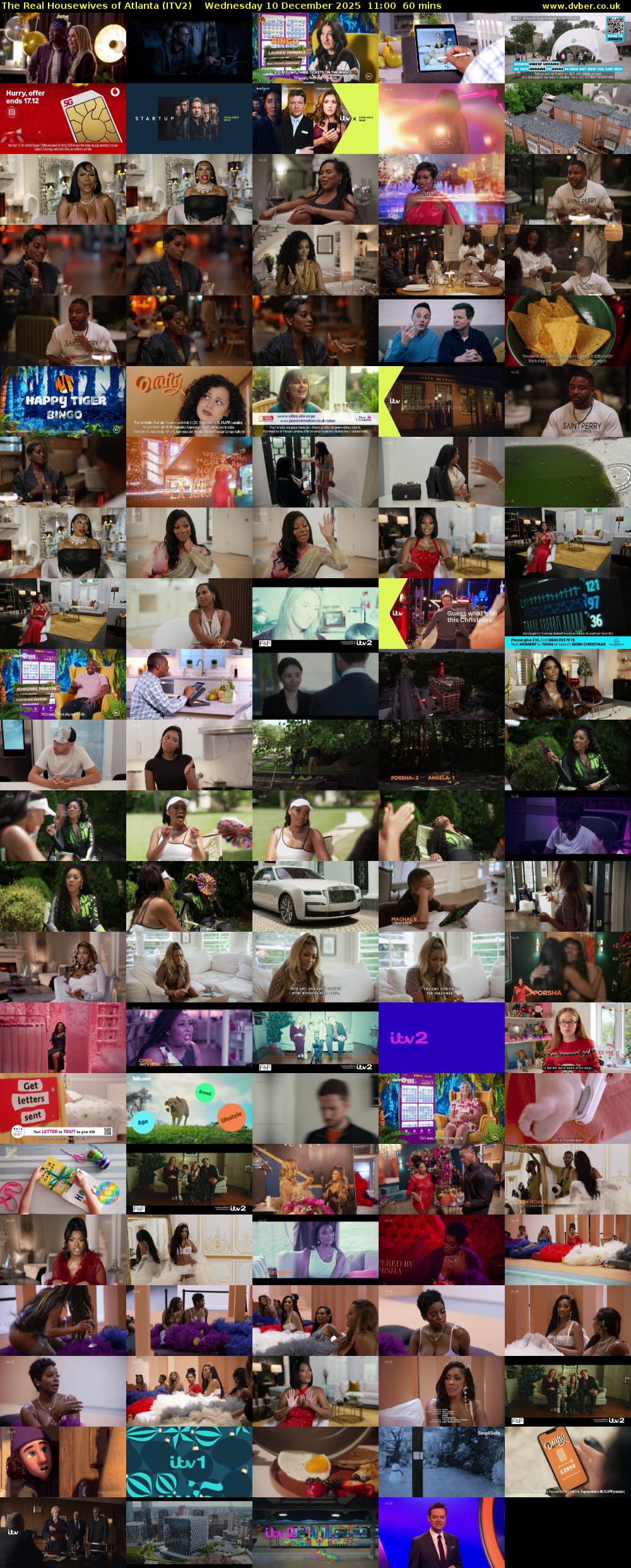 The Real Housewives of Atlanta (ITV2) Wednesday 10 December 2025 11:00 - 12:00