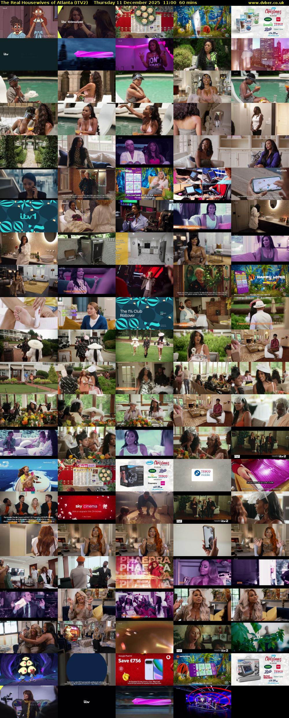 The Real Housewives of Atlanta (ITV2) Thursday 11 December 2025 11:00 - 12:00