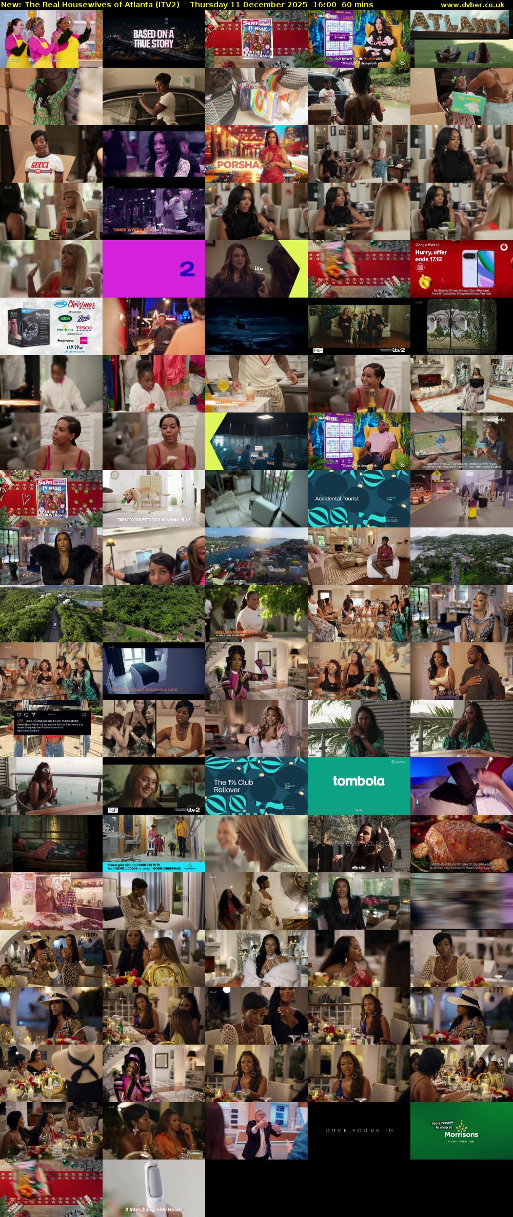 The Real Housewives of Atlanta (ITV2) Thursday 11 December 2025 16:00 - 17:00