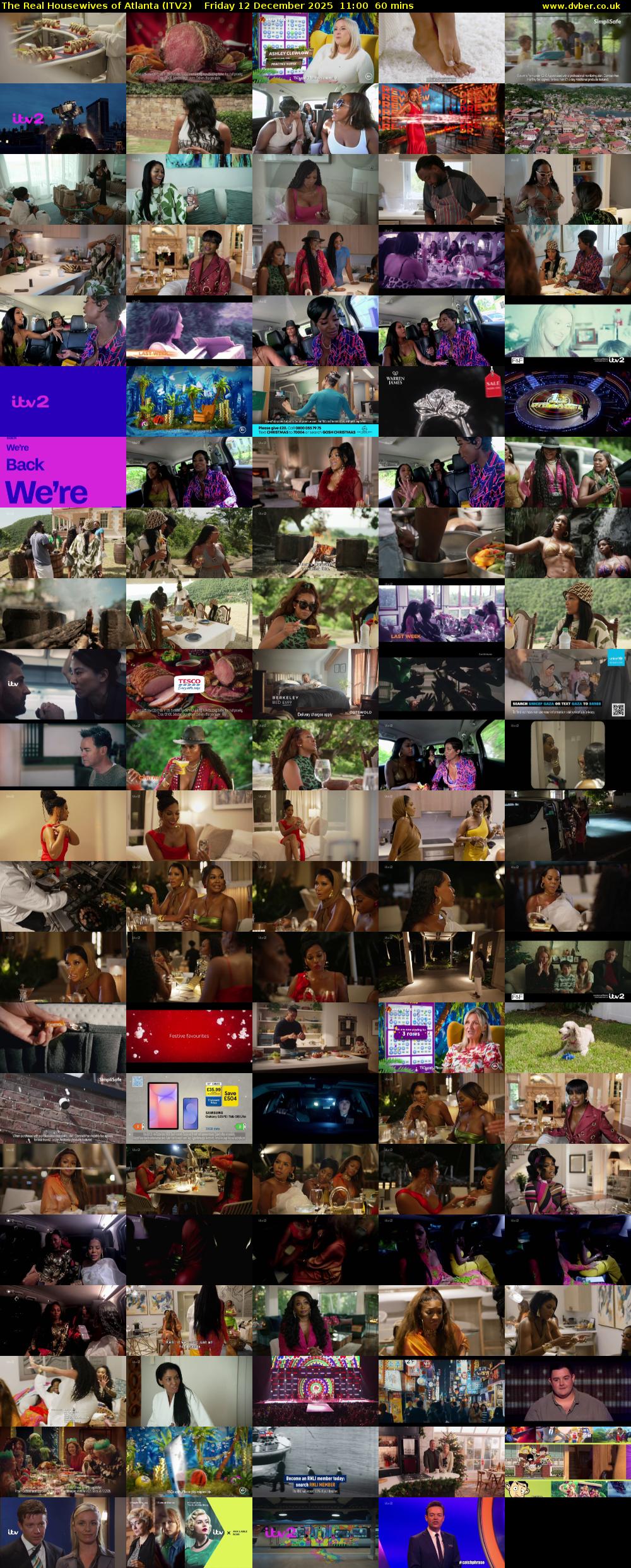 The Real Housewives of Atlanta (ITV2) Friday 12 December 2025 11:00 - 12:00