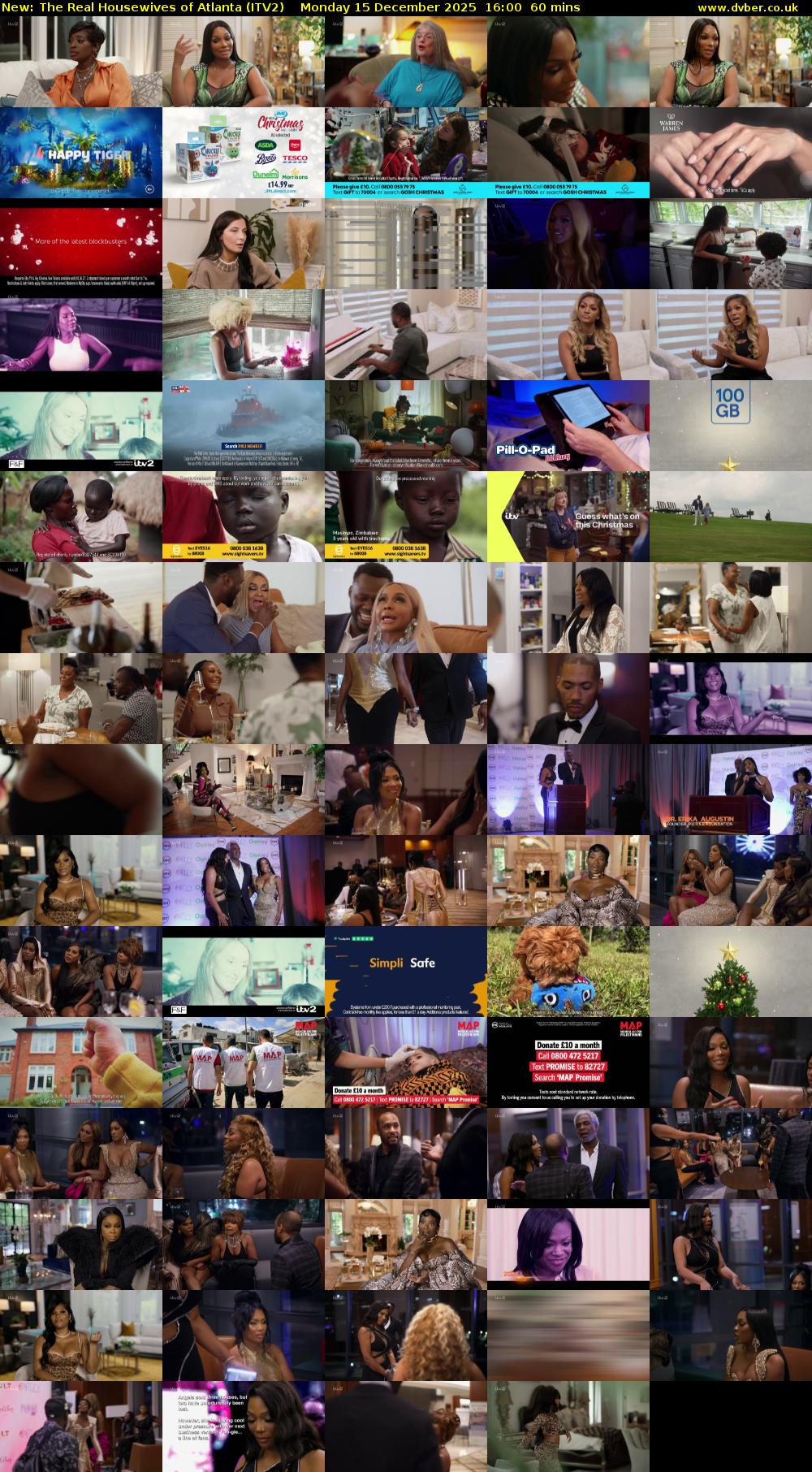 The Real Housewives of Atlanta (ITV2) Monday 15 December 2025 16:00 - 17:00