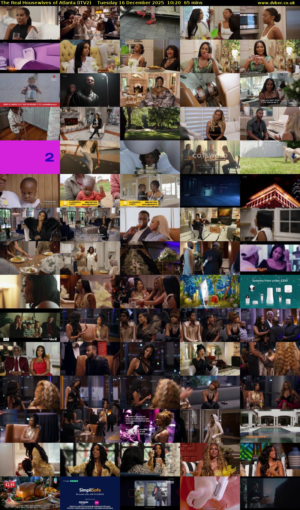 The Real Housewives of Atlanta (ITV2) Tuesday 16 December 2025 10:20 - 11:25