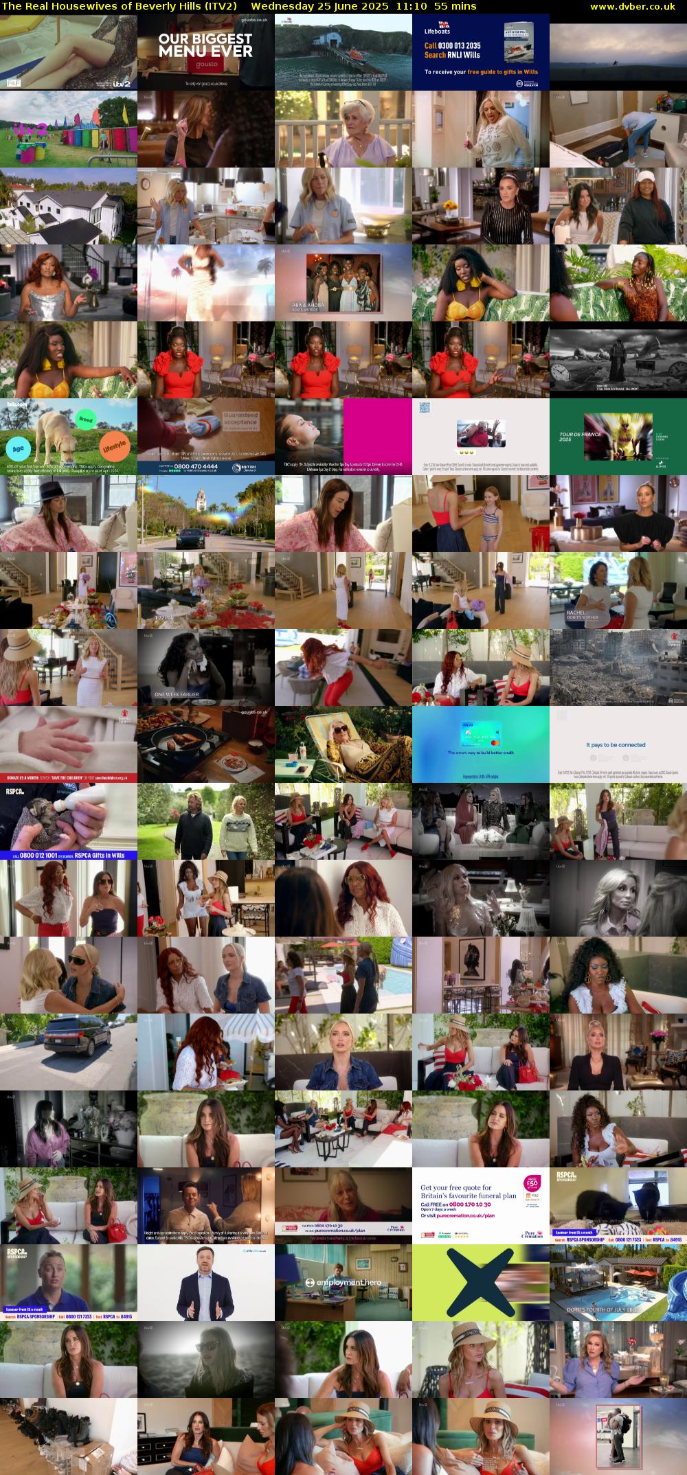 The Real Housewives of Beverly Hills (ITV2) Wednesday 25 June 2025 11:10 - 12:05