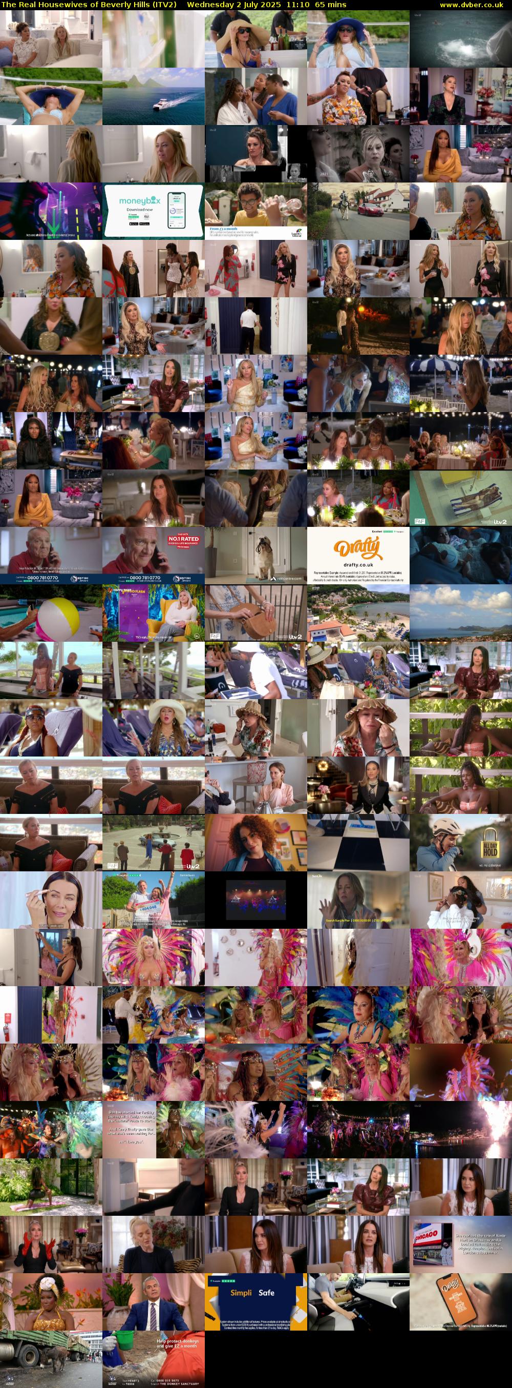 The Real Housewives of Beverly Hills (ITV2) Wednesday 2 July 2025 11:10 - 12:15