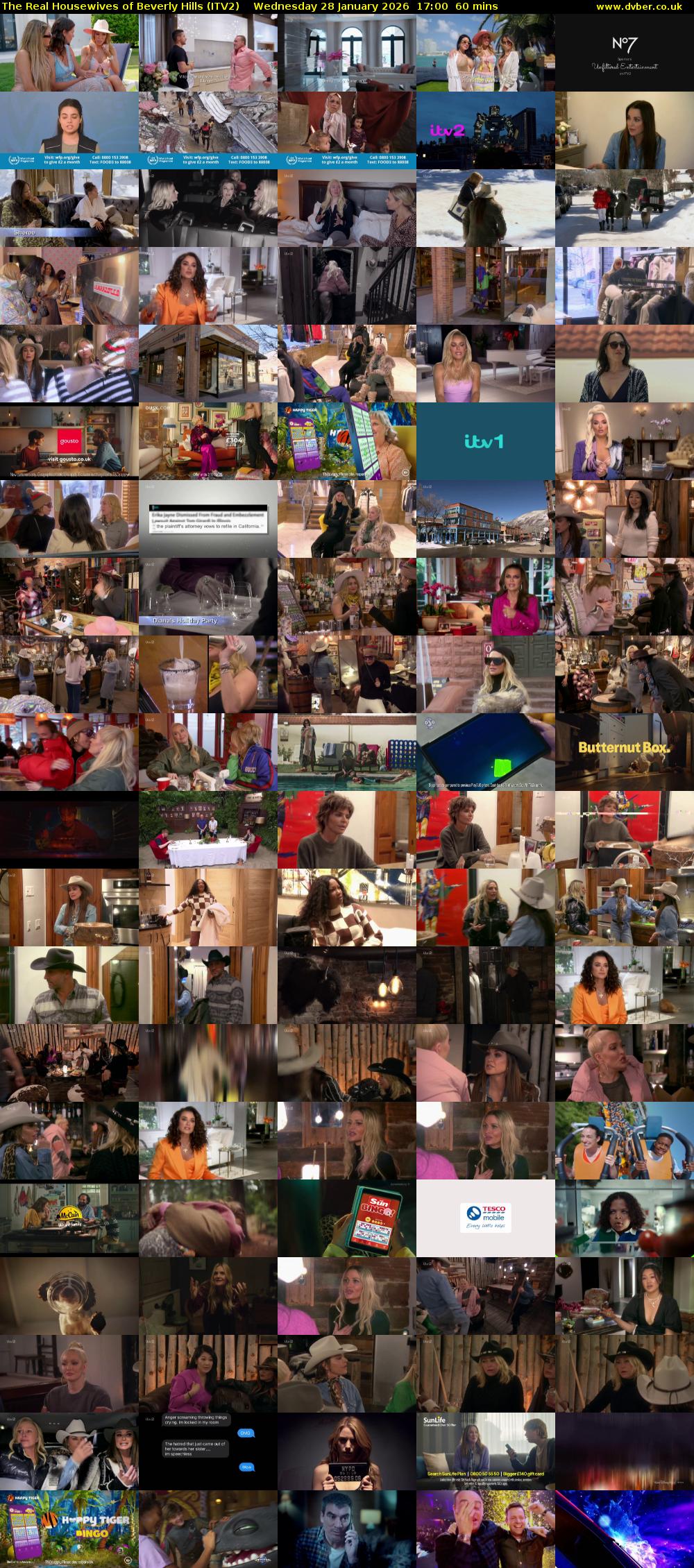 The Real Housewives of Beverly Hills (ITV2) Wednesday 28 January 2026 17:00 - 18:00