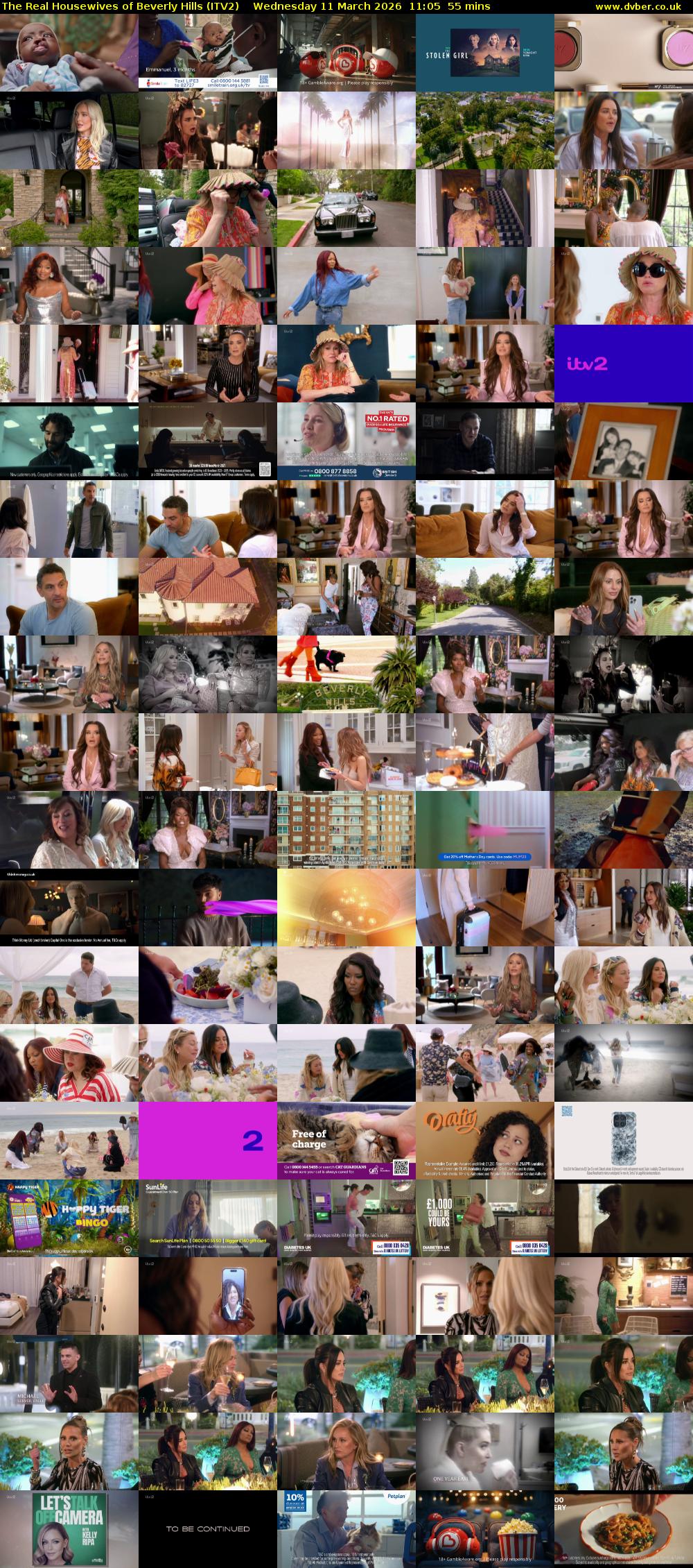 The Real Housewives of Beverly Hills (ITV2) Wednesday 11 March 2026 11:05 - 12:00