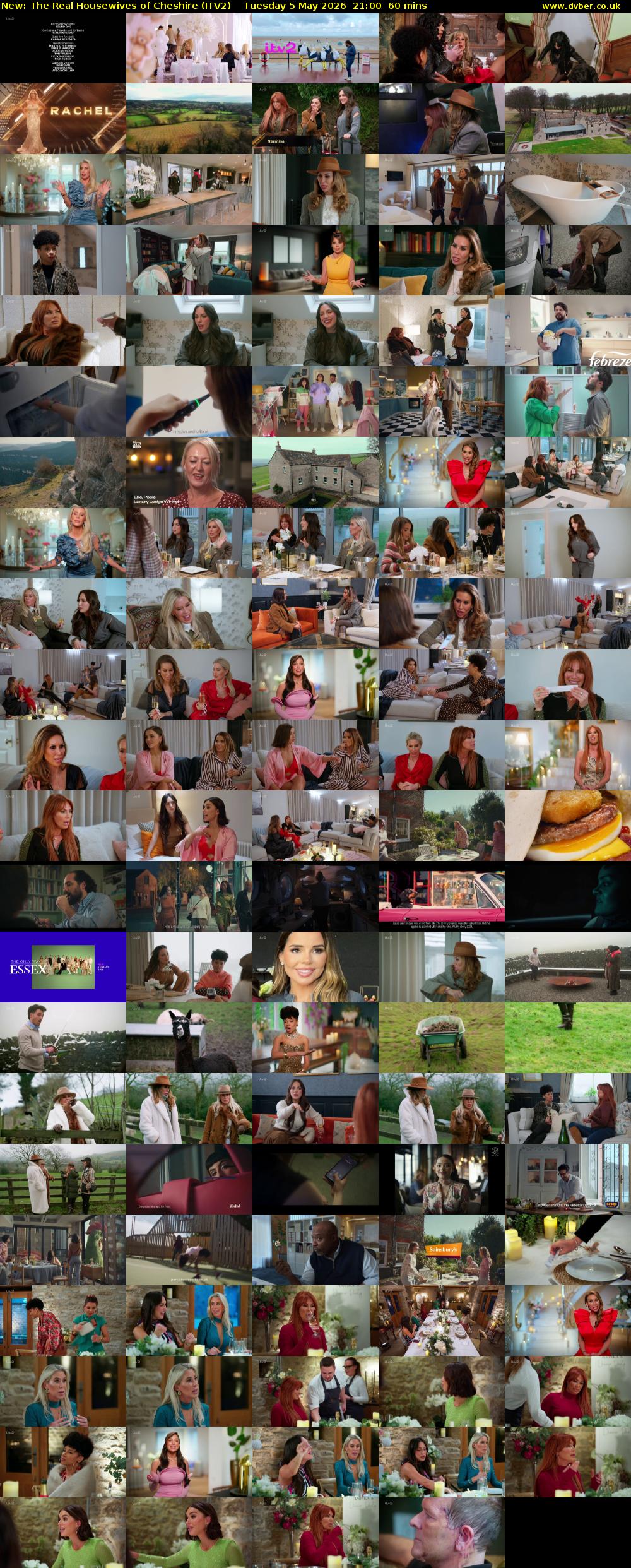 The Real Housewives of Cheshire (ITV2) Tuesday 5 May 2026 21:00 - 22:00