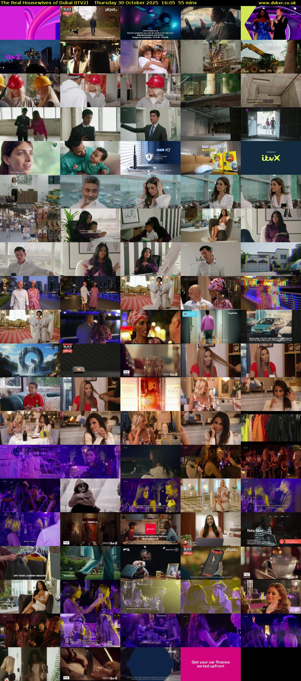 The Real Housewives of Dubai (ITV2) Thursday 30 October 2025 16:05 - 17:00