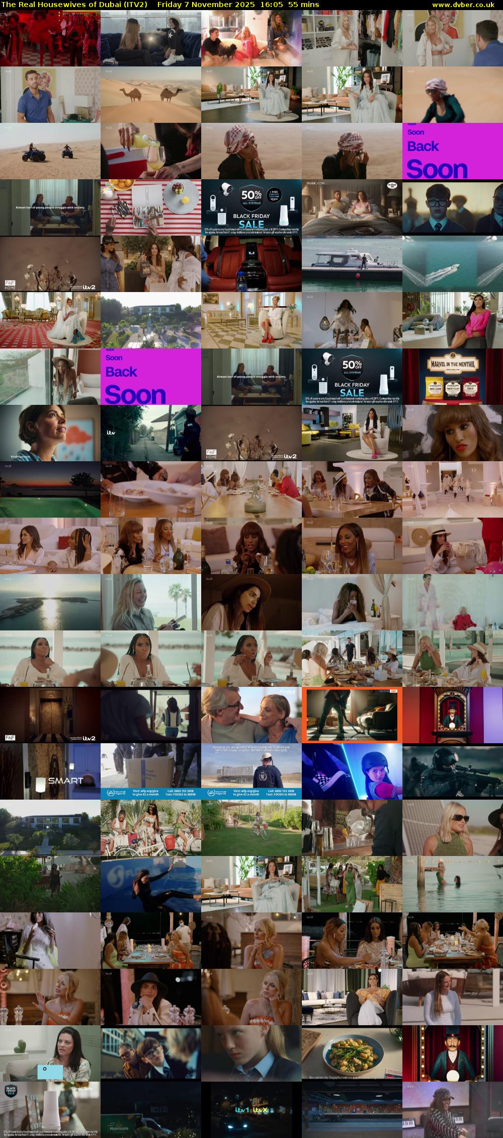 The Real Housewives of Dubai (ITV2) Friday 7 November 2025 16:05 - 17:00
