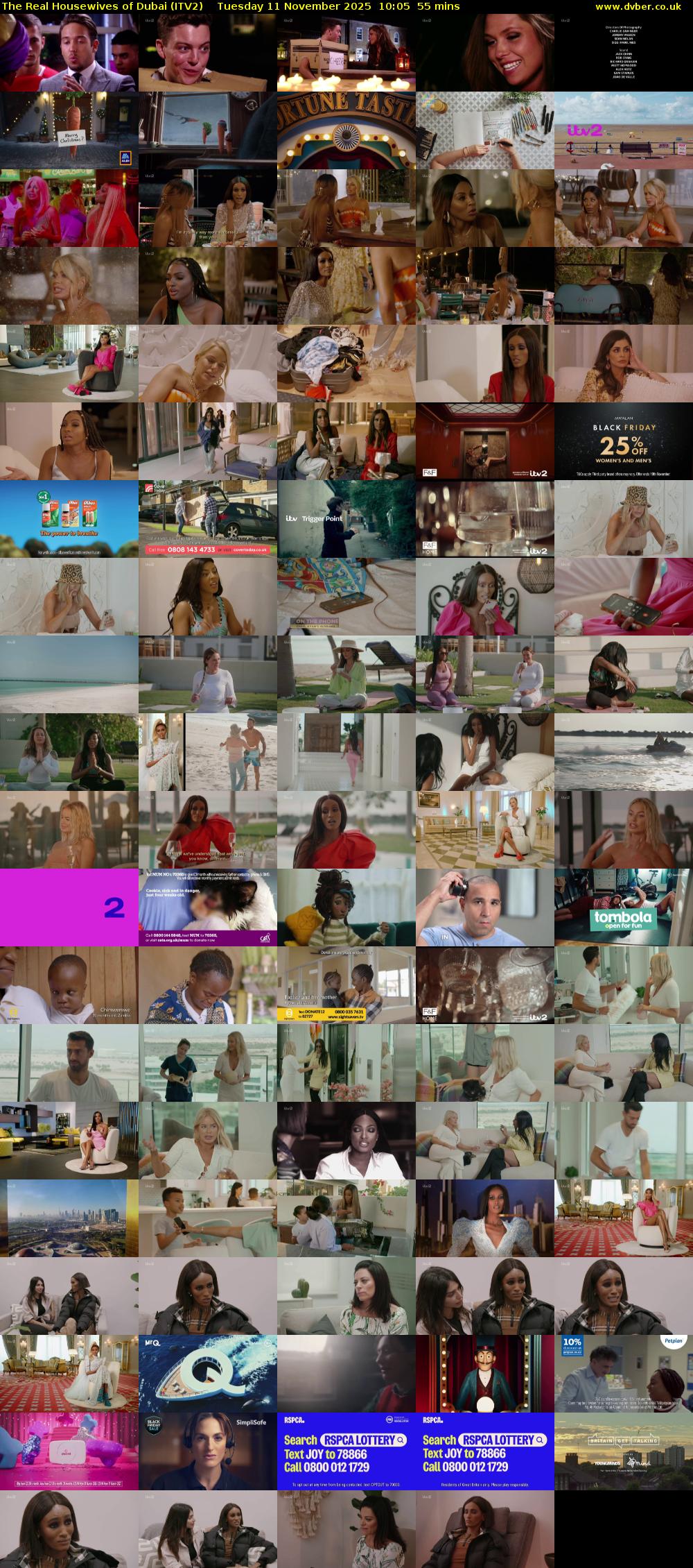 The Real Housewives of Dubai (ITV2) Tuesday 11 November 2025 10:05 - 11:00