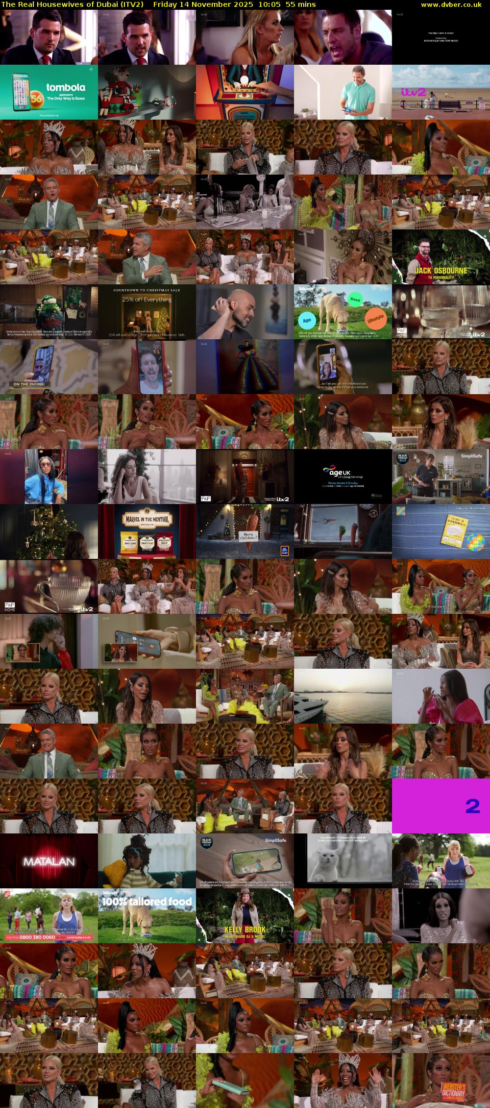 The Real Housewives of Dubai (ITV2) Friday 14 November 2025 10:05 - 11:00