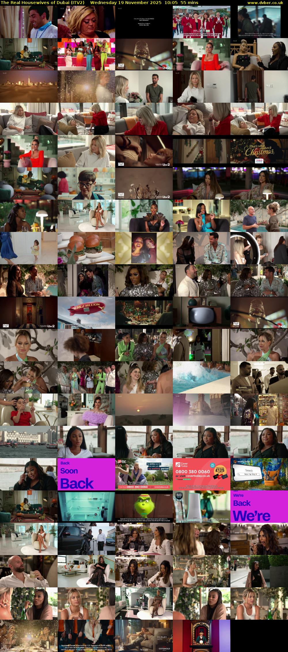 The Real Housewives of Dubai (ITV2) Wednesday 19 November 2025 10:05 - 11:00