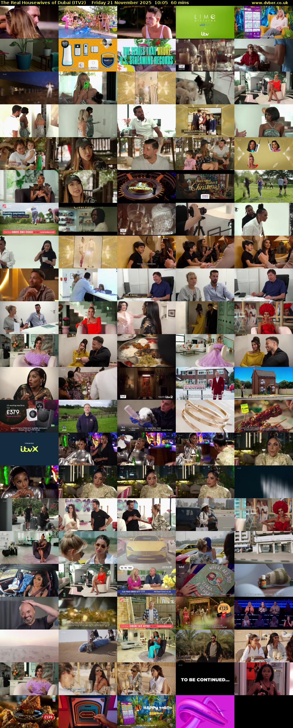 The Real Housewives of Dubai (ITV2) Friday 21 November 2025 10:05 - 11:05