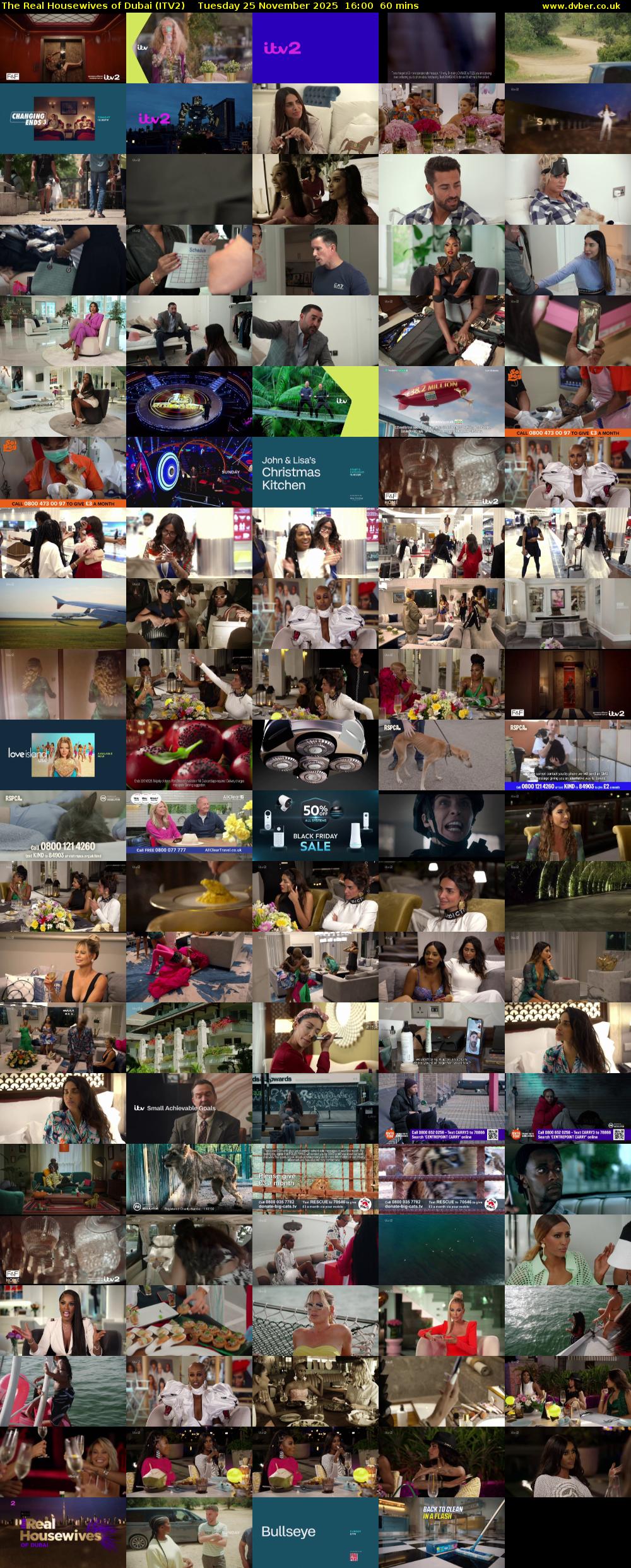 The Real Housewives of Dubai (ITV2) Tuesday 25 November 2025 16:00 - 17:00