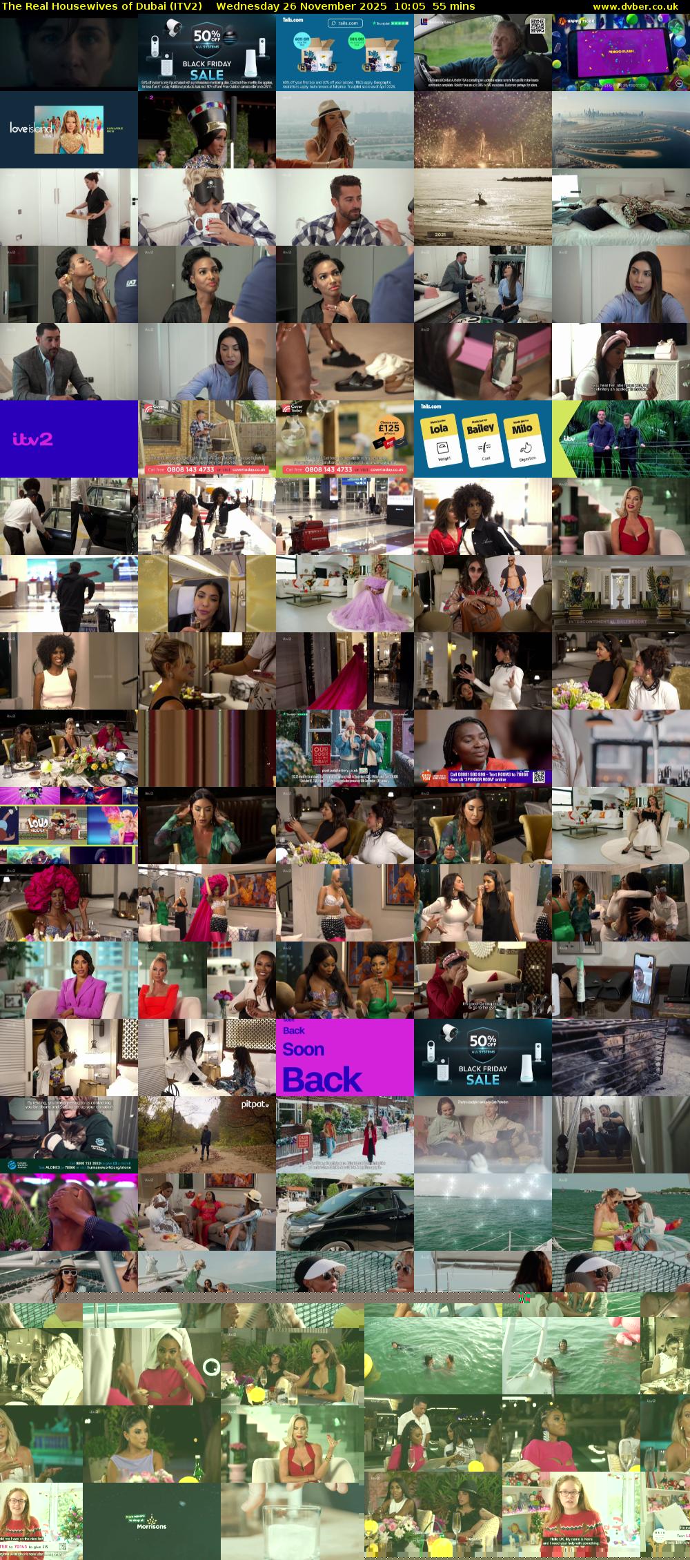 The Real Housewives of Dubai (ITV2) Wednesday 26 November 2025 10:05 - 11:00