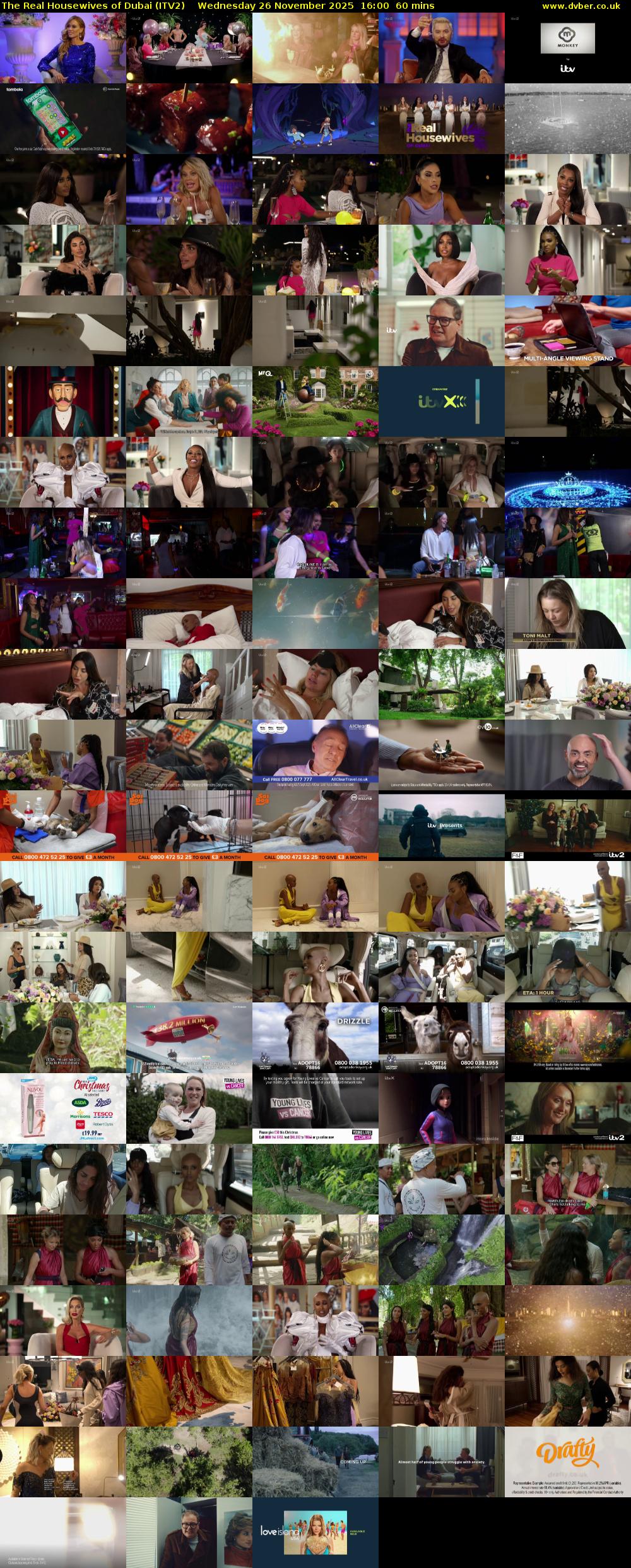 The Real Housewives of Dubai (ITV2) Wednesday 26 November 2025 16:00 - 17:00
