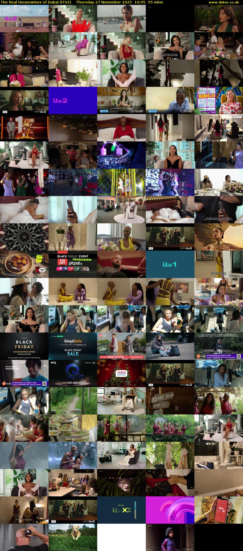 The Real Housewives of Dubai (ITV2) Thursday 27 November 2025 10:05 - 11:00