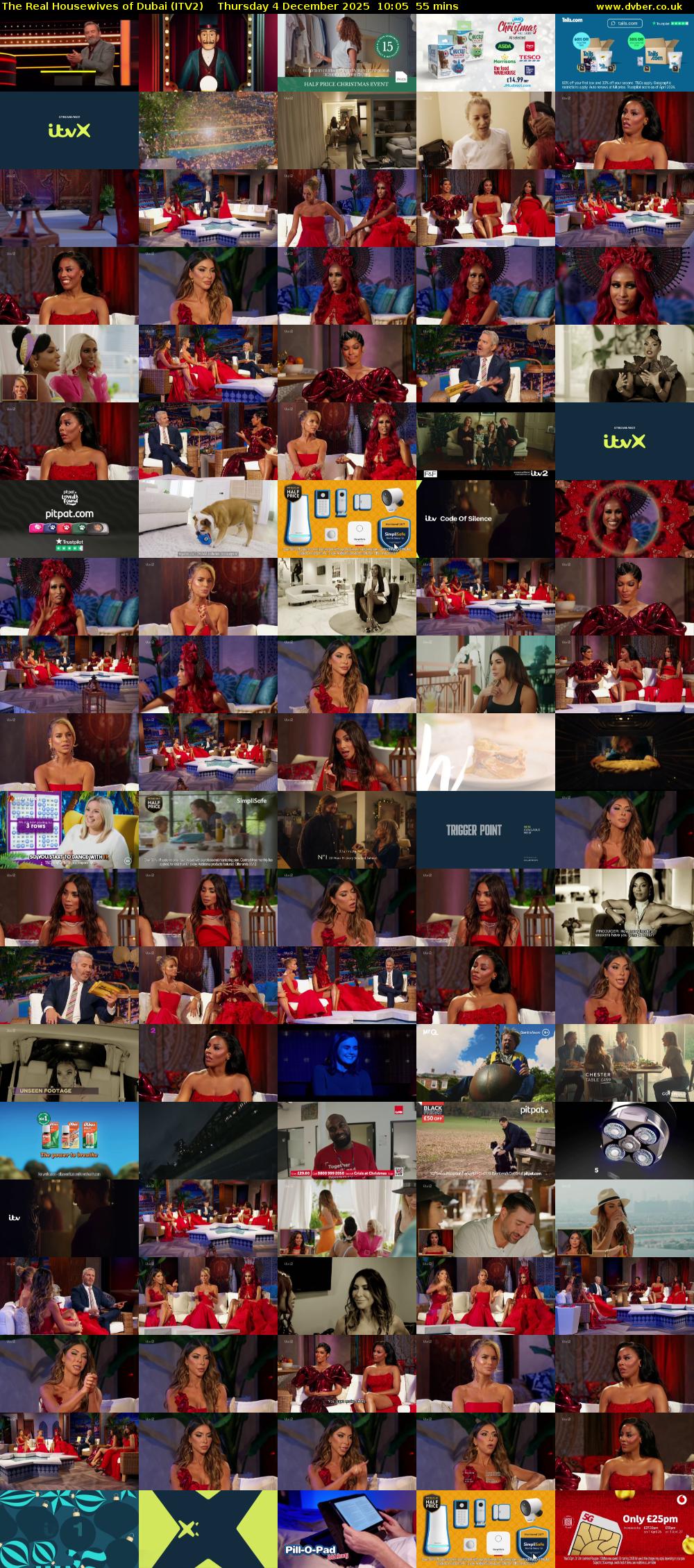 The Real Housewives of Dubai (ITV2) Thursday 4 December 2025 10:05 - 11:00