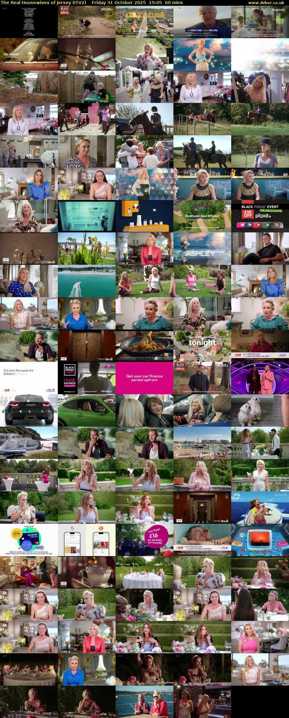 The Real Housewives of Jersey (ITV2) Friday 31 October 2025 15:05 - 16:05