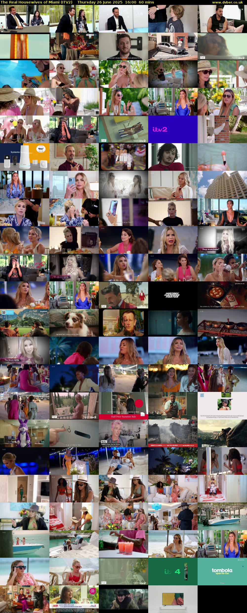 The Real Housewives of Miami (ITV2) Thursday 26 June 2025 16:00 - 17:00