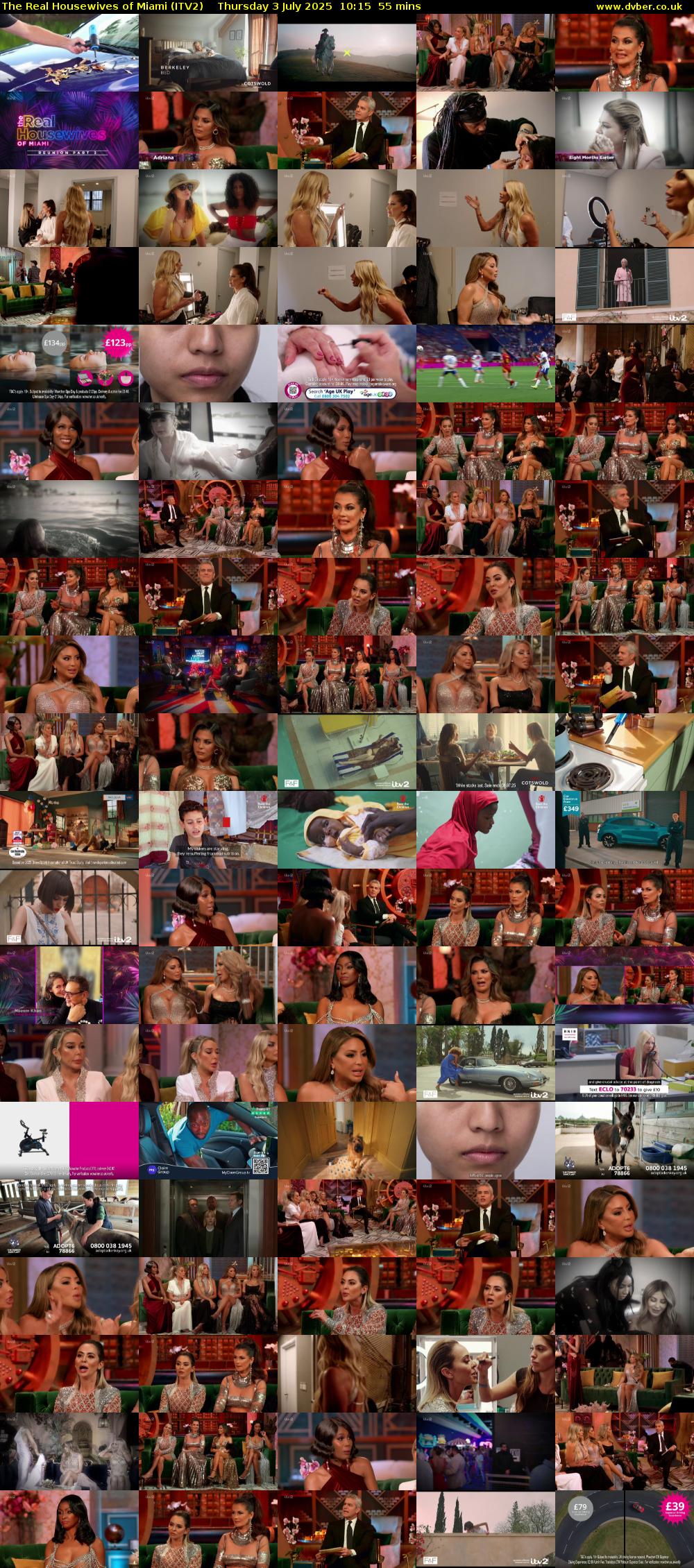The Real Housewives of Miami (ITV2) Thursday 3 July 2025 10:15 - 11:10
