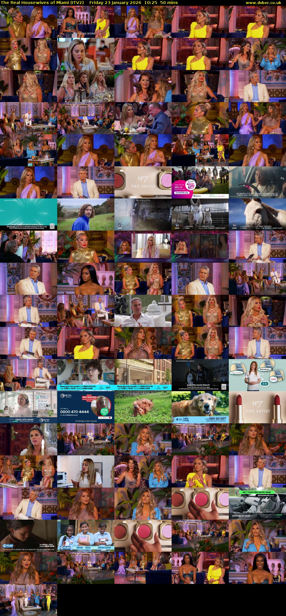 The Real Housewives of Miami (ITV2) Friday 23 January 2026 10:25 - 11:15
