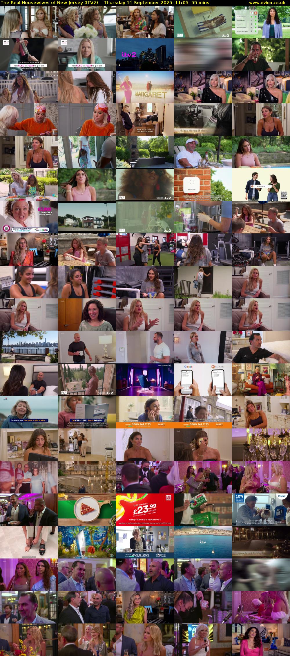 The Real Housewives of New Jersey (ITV2) Thursday 11 September 2025 11:05 - 12:00