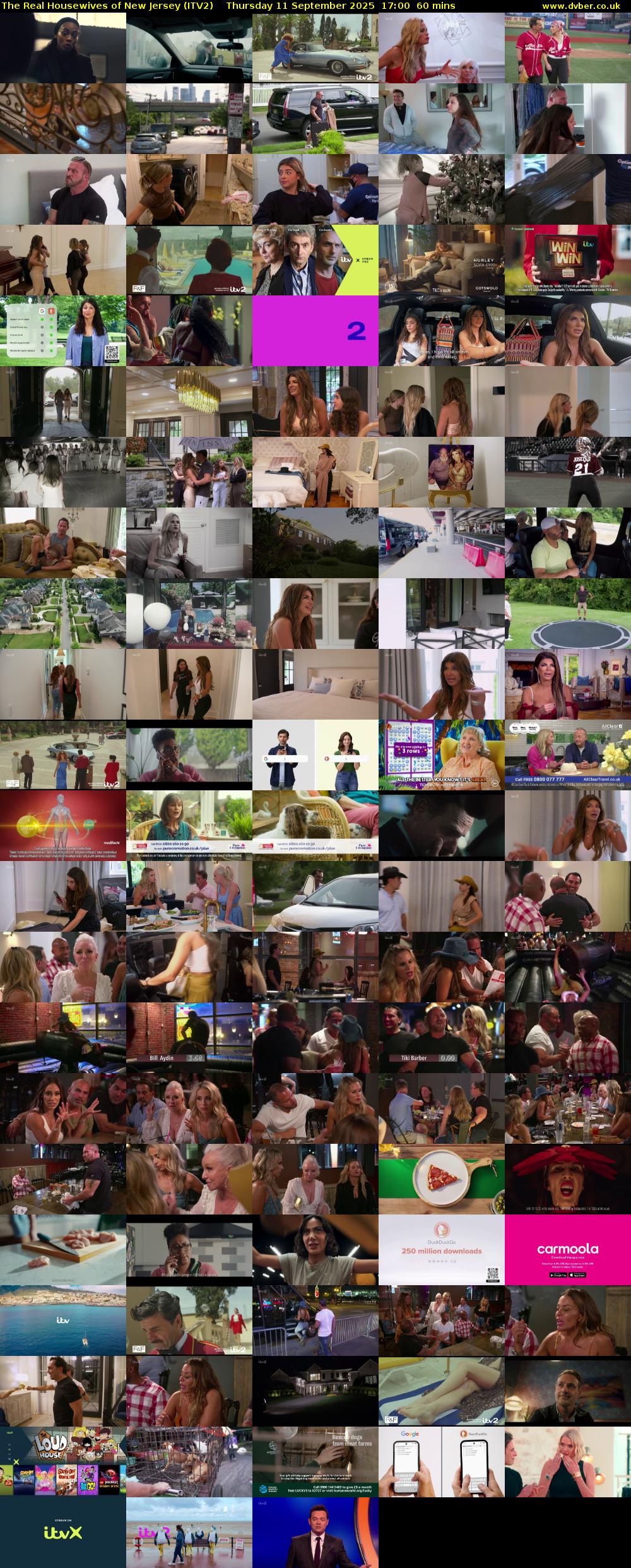 The Real Housewives of New Jersey (ITV2) Thursday 11 September 2025 17:00 - 18:00