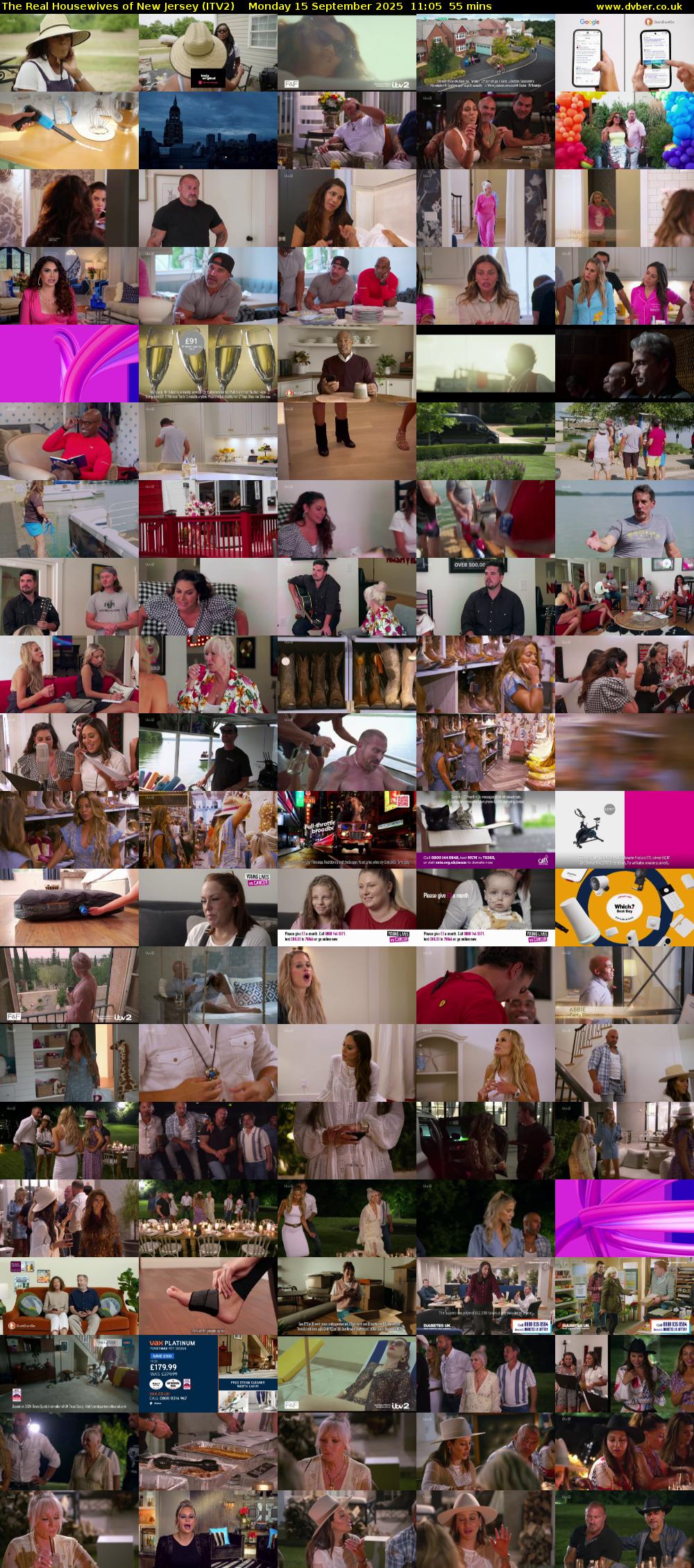 The Real Housewives of New Jersey (ITV2) Monday 15 September 2025 11:05 - 12:00