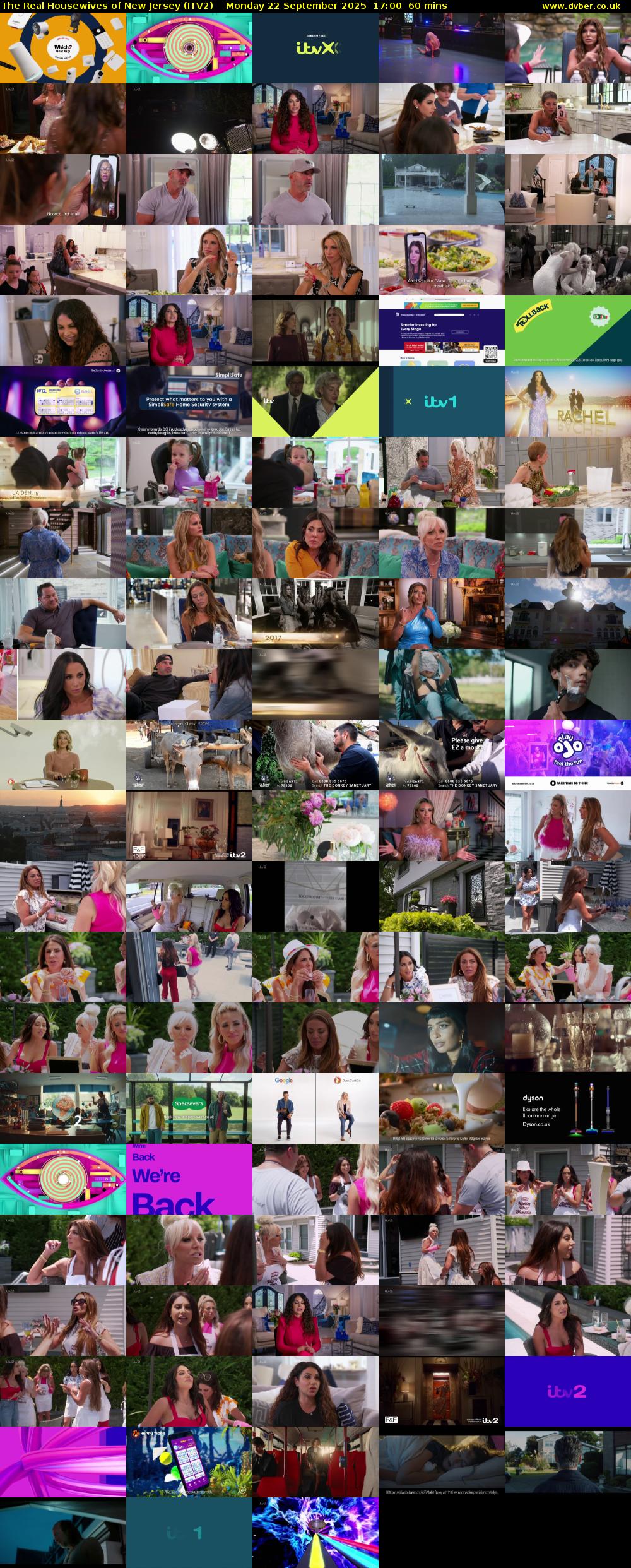 The Real Housewives of New Jersey (ITV2) Monday 22 September 2025 17:00 - 18:00