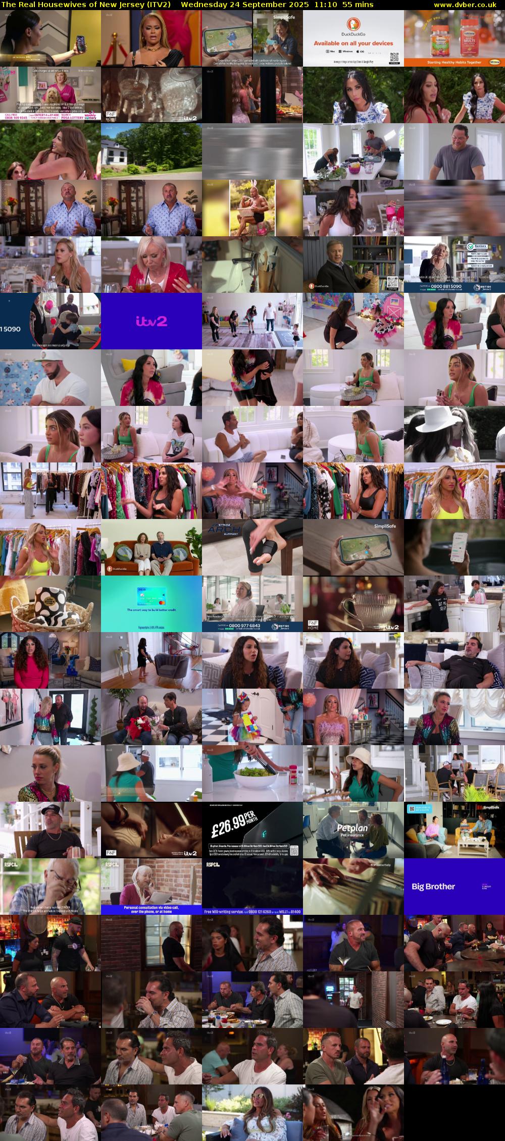 The Real Housewives of New Jersey (ITV2) Wednesday 24 September 2025 11:10 - 12:05