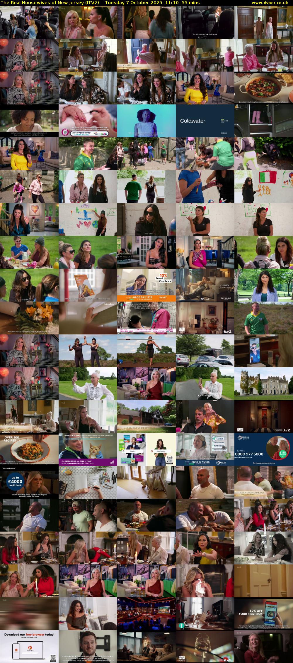 The Real Housewives of New Jersey (ITV2) Tuesday 7 October 2025 11:10 - 12:05