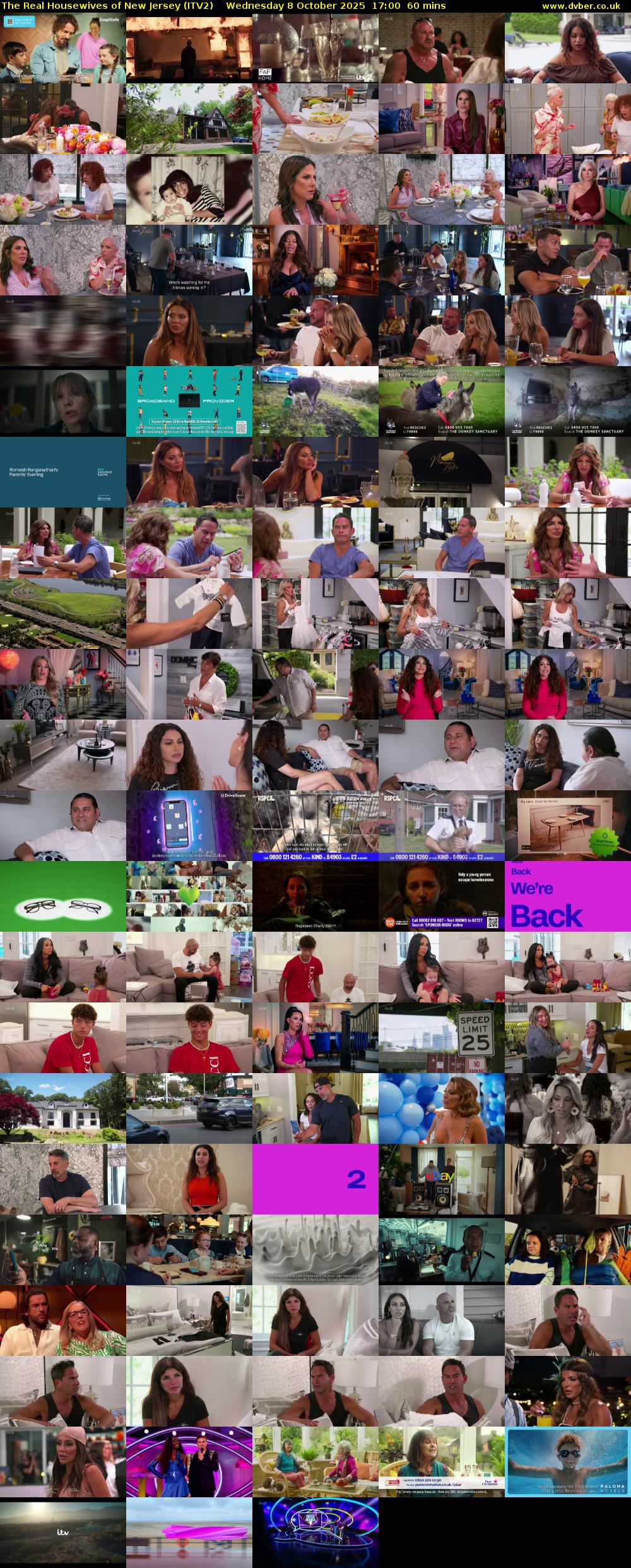 The Real Housewives of New Jersey (ITV2) Wednesday 8 October 2025 17:00 - 18:00
