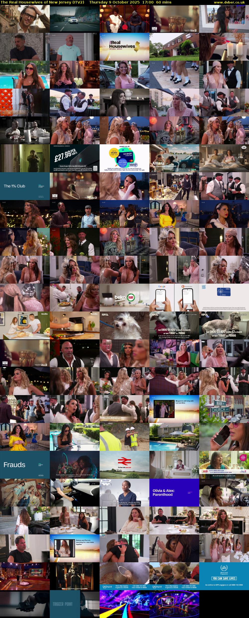 The Real Housewives of New Jersey (ITV2) Thursday 9 October 2025 17:00 - 18:00