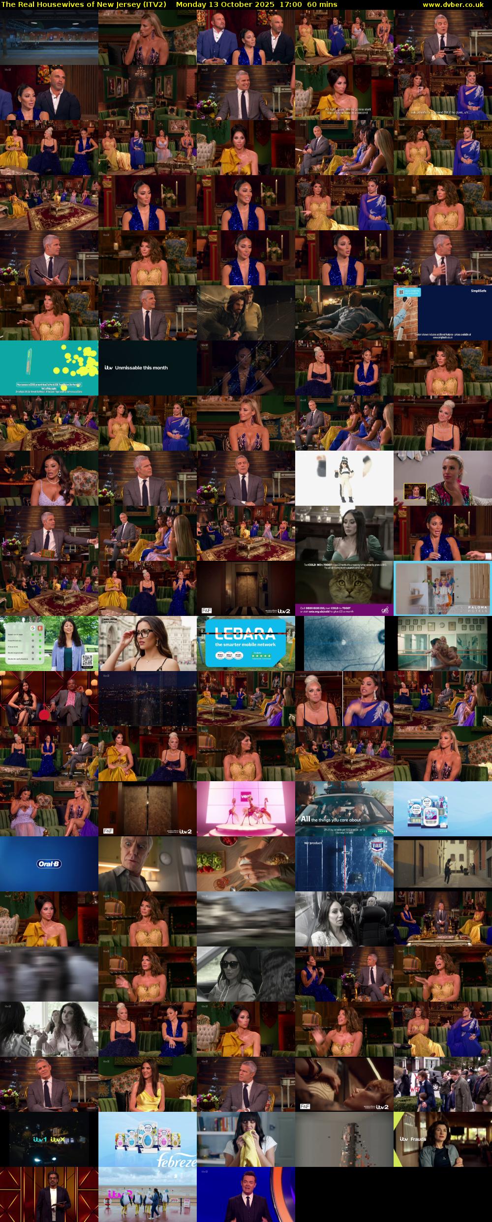 The Real Housewives of New Jersey (ITV2) Monday 13 October 2025 17:00 - 18:00
