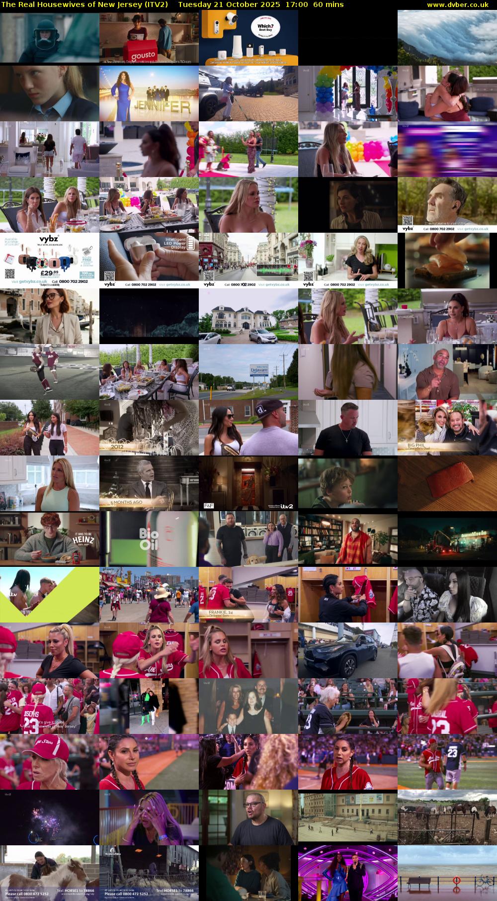 The Real Housewives of New Jersey (ITV2) Tuesday 21 October 2025 17:00 - 18:00