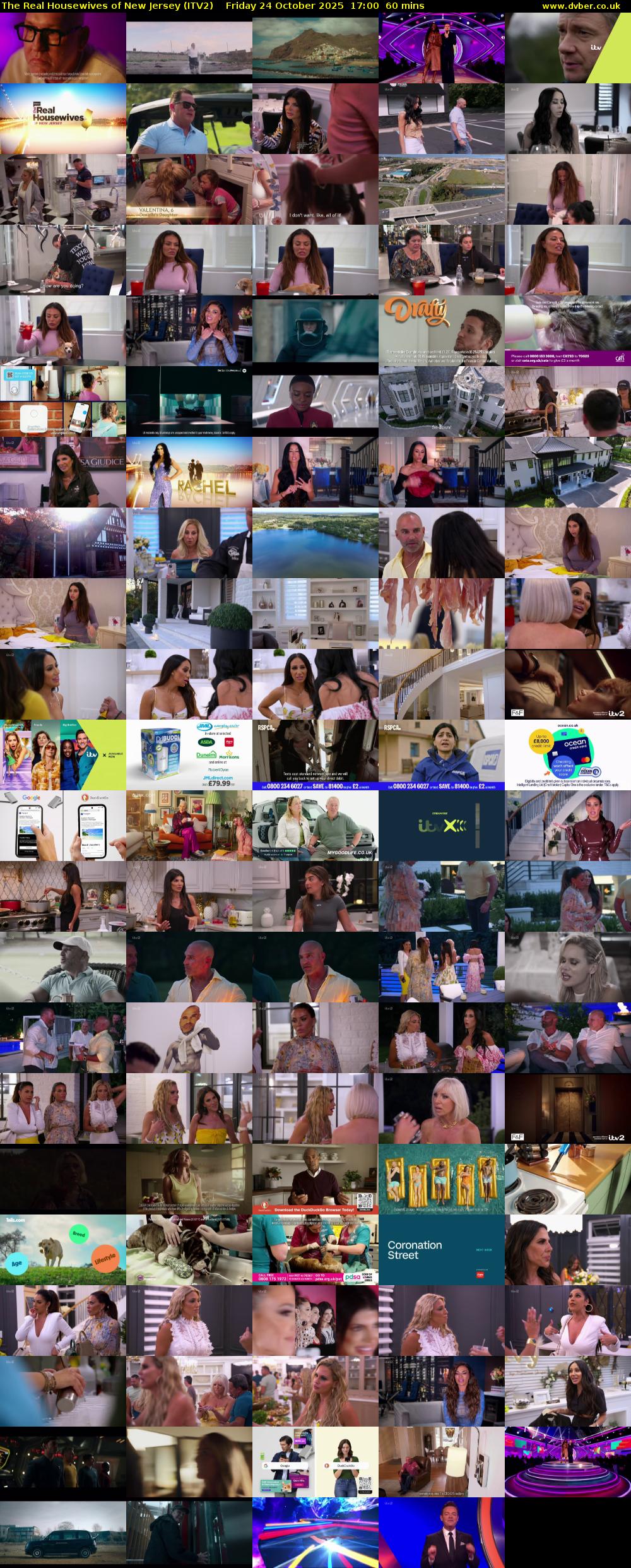 The Real Housewives of New Jersey (ITV2) Friday 24 October 2025 17:00 - 18:00