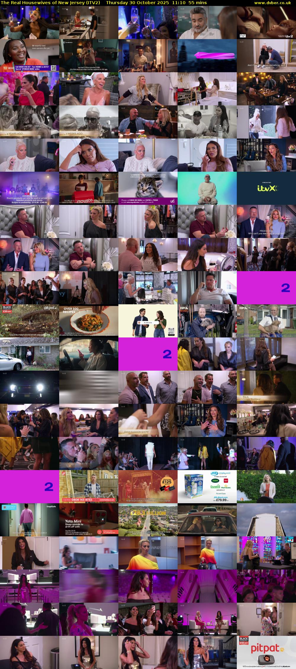 The Real Housewives of New Jersey (ITV2) Thursday 30 October 2025 11:10 - 12:05