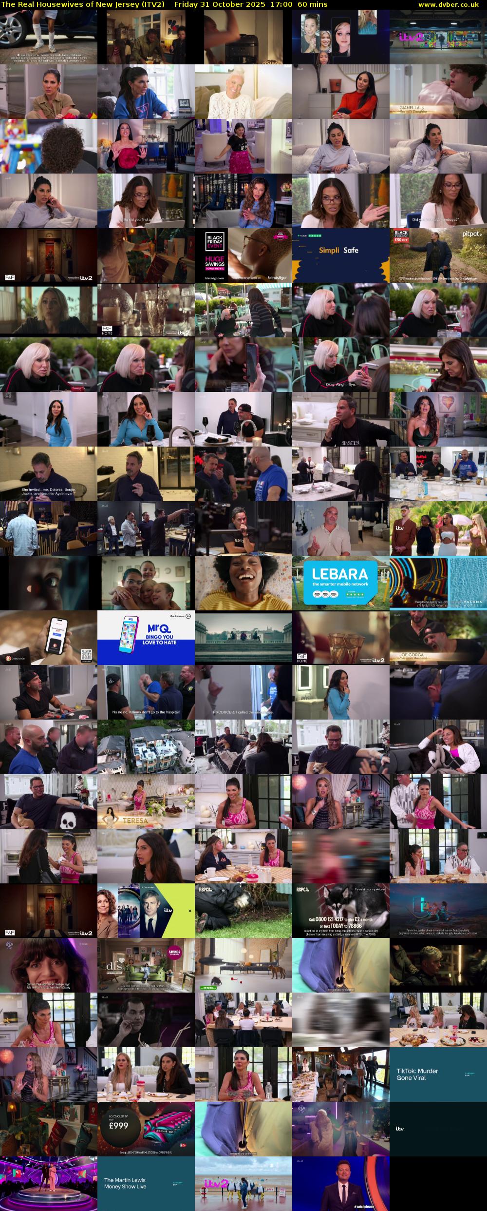 The Real Housewives of New Jersey (ITV2) Friday 31 October 2025 17:00 - 18:00