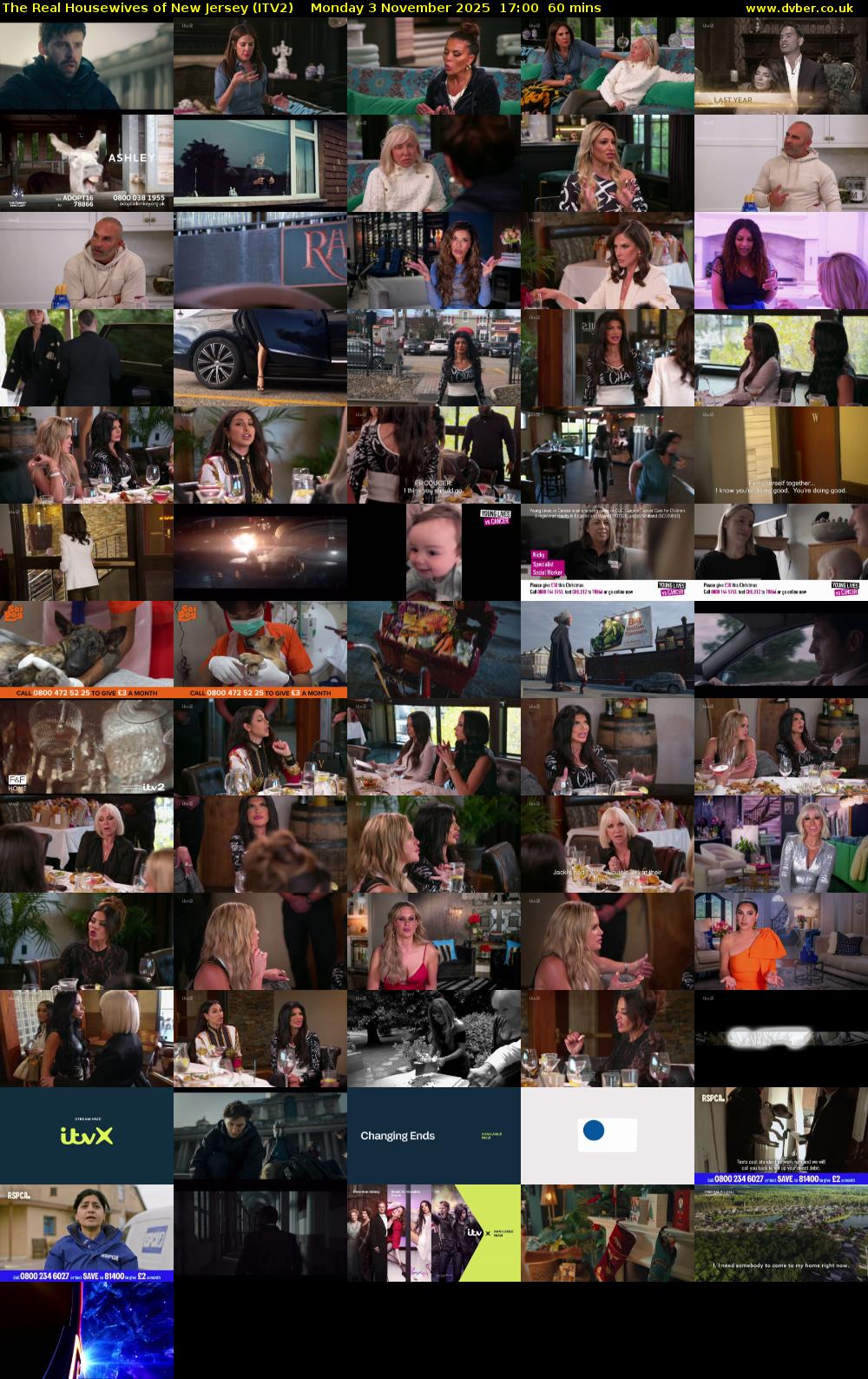 The Real Housewives of New Jersey (ITV2) Monday 3 November 2025 17:00 - 18:00