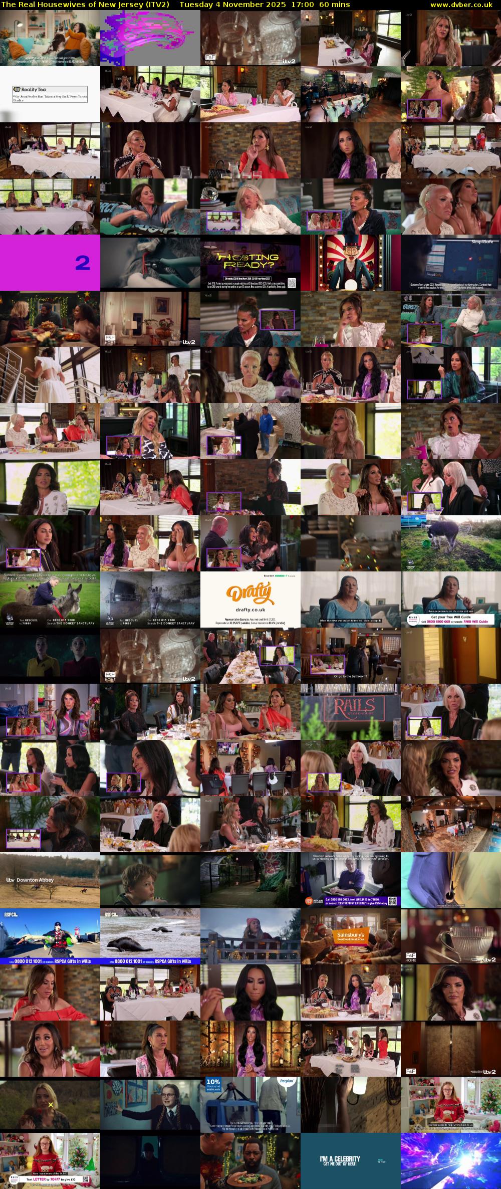 The Real Housewives of New Jersey (ITV2) Tuesday 4 November 2025 17:00 - 18:00