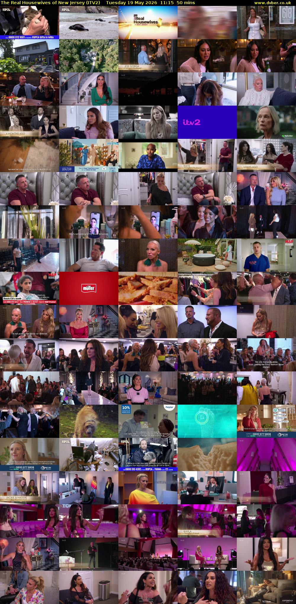 The Real Housewives of New Jersey (ITV2) Tuesday 19 May 2026 11:15 - 12:05