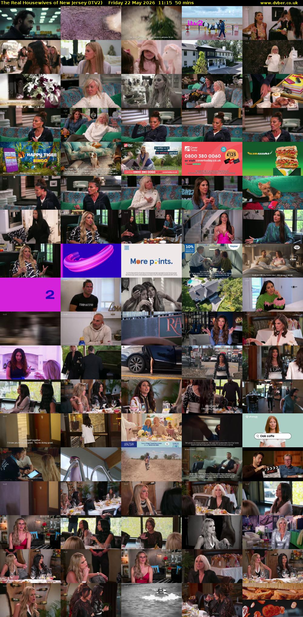 The Real Housewives of New Jersey (ITV2) Friday 22 May 2026 11:15 - 12:05