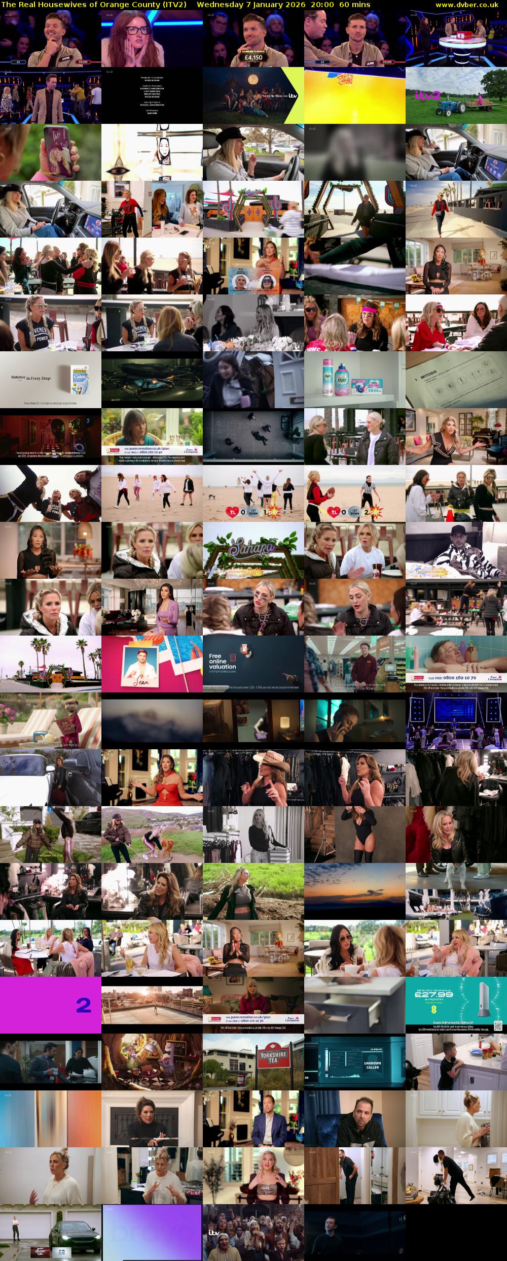 The Real Housewives of Orange County (ITV2) Wednesday 7 January 2026 20:00 - 21:00