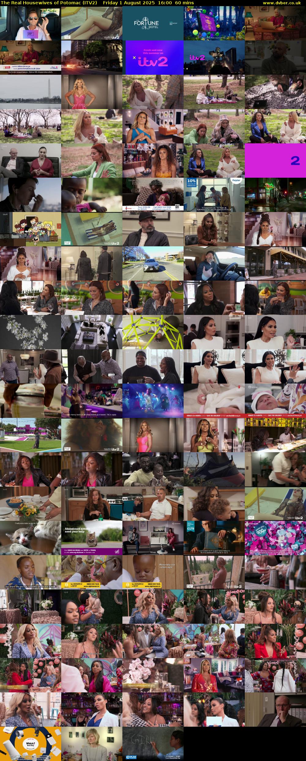 The Real Housewives of Potomac (ITV2) Friday 1 August 2025 16:00 - 17:00